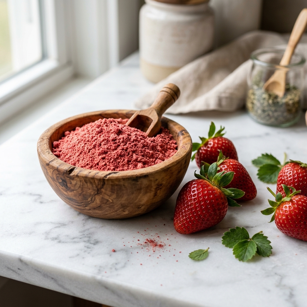 Spray Dried Strawberry Powder